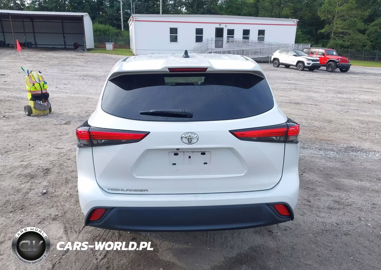 2022 Toyota Highlander L VIN:5TDCZRAH8NS539059 - 17