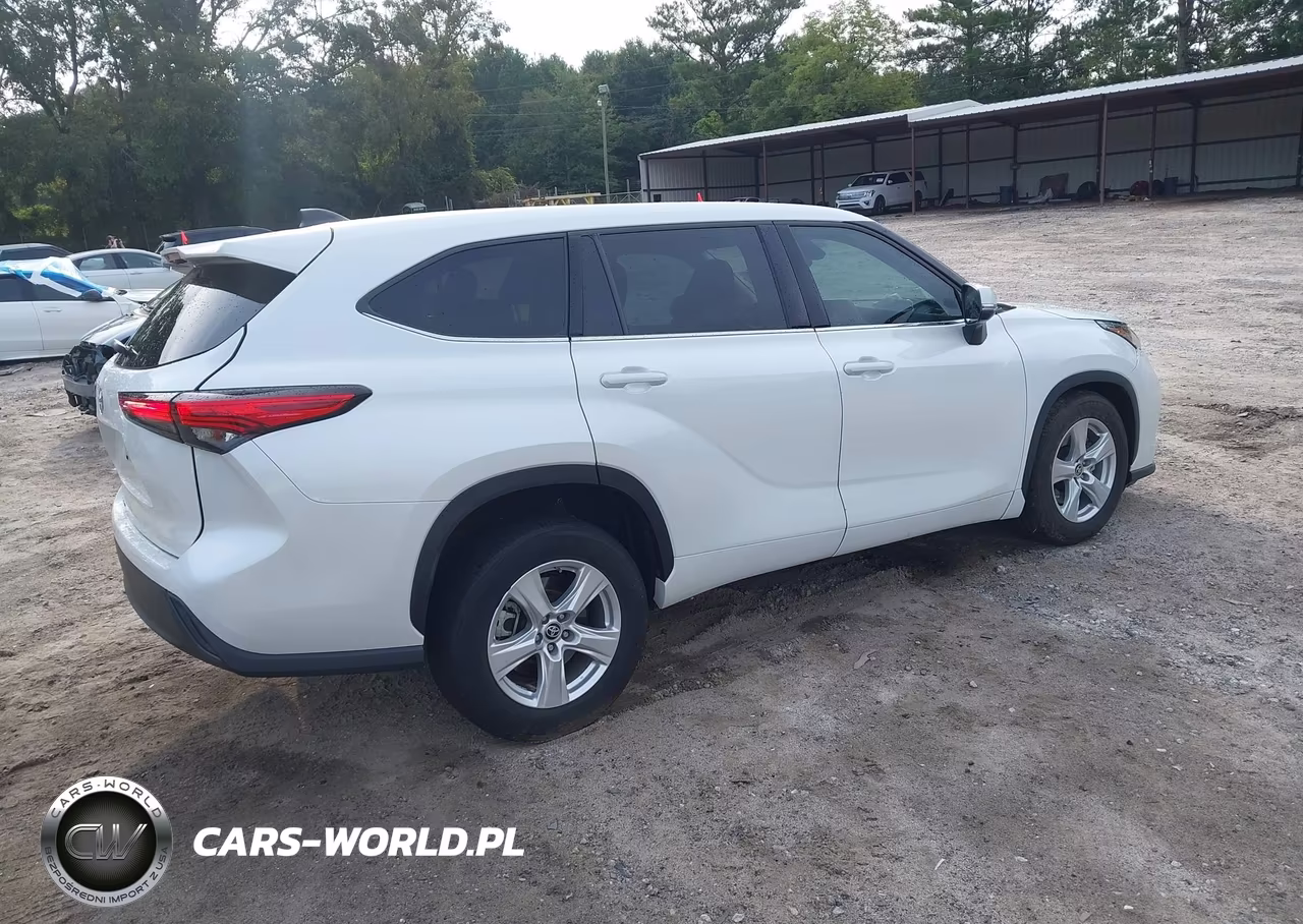 2022 Toyota Highlander L VIN:5TDCZRAH8NS539059 - 4