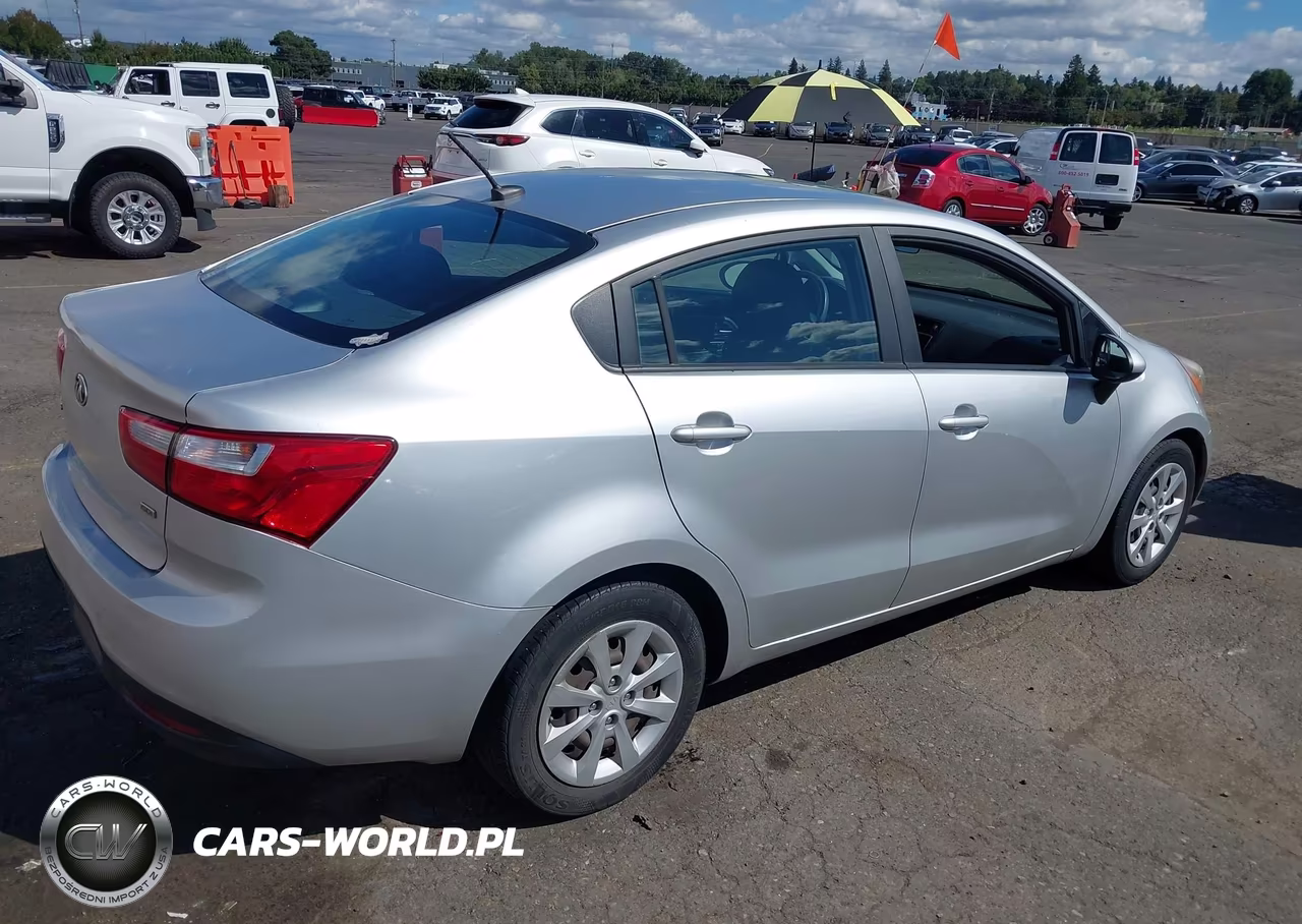 2015 Kia Rio Lx VIN:KNADM4A30F6504167 - 4