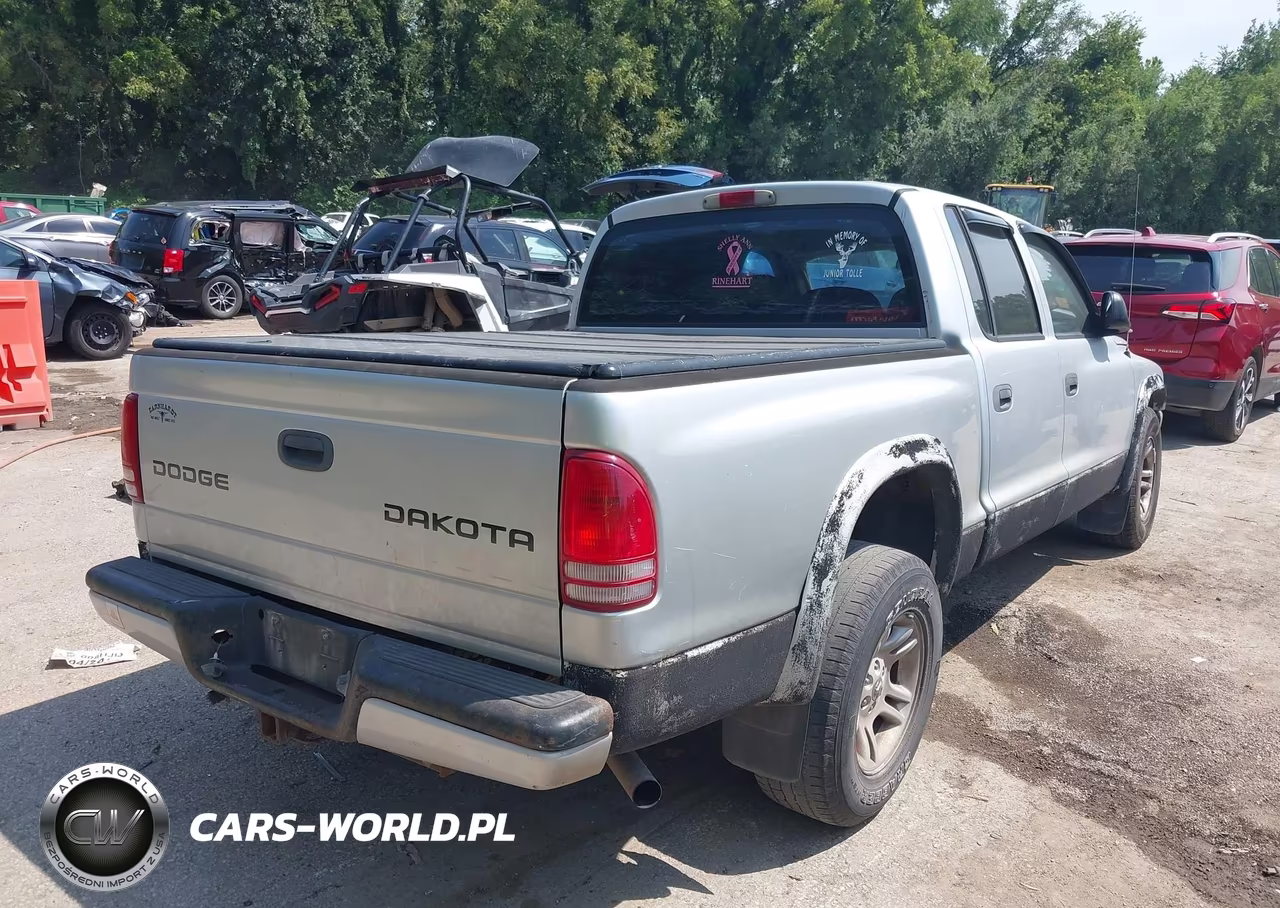 2004 Dodge Dakota Sport-Sxt VIN:1D7HL38NX4S558949 - 4