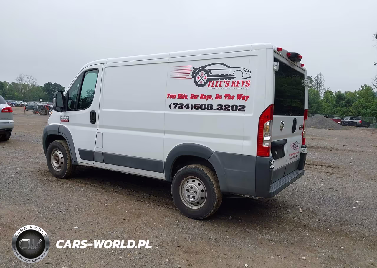 2018 Ram Promaster 1500 Low Roof 118 Wb VIN:3C6TRVNGXJE151157 - 3