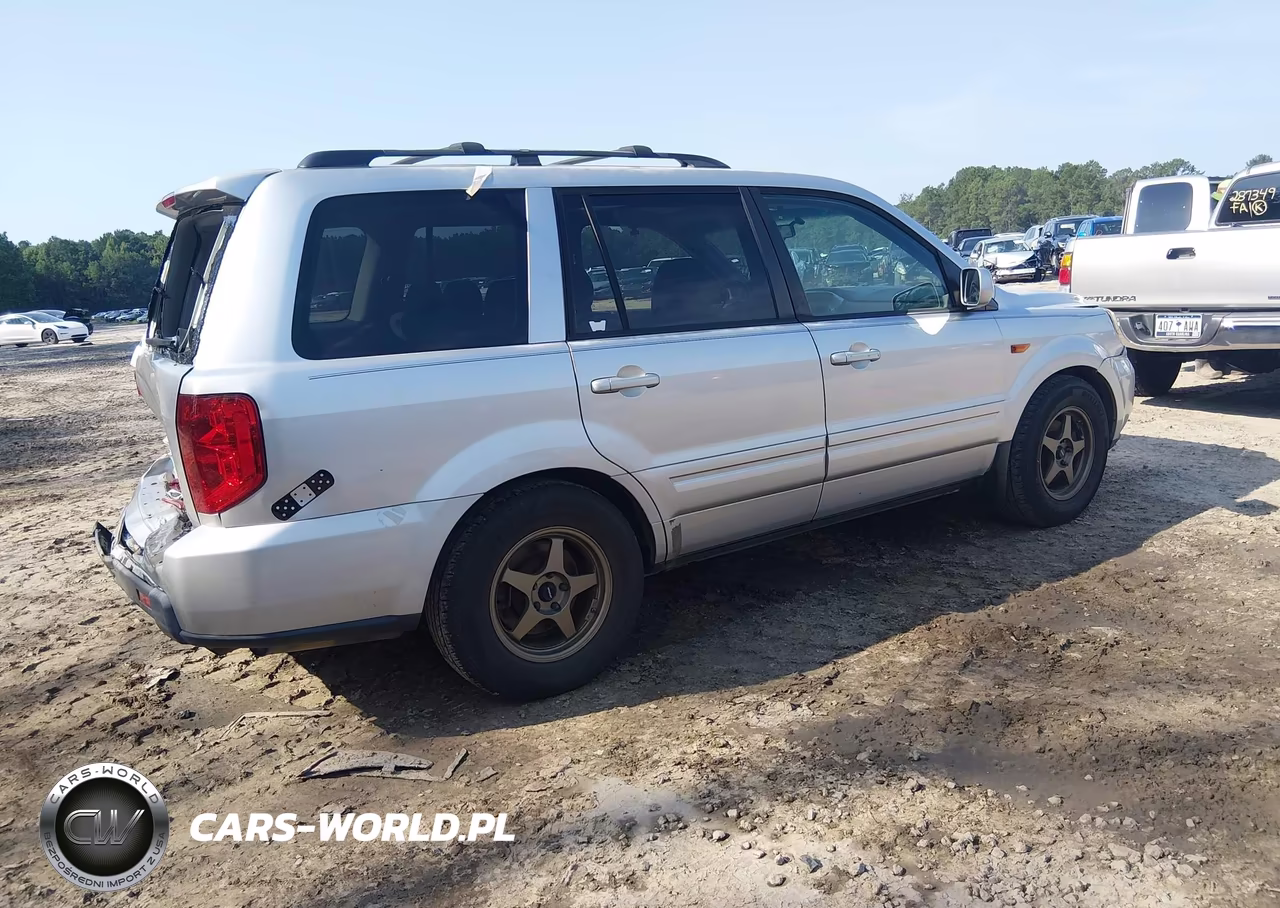 2008 Honda Pilot Se VIN:5FNYF28338B007503 - 4