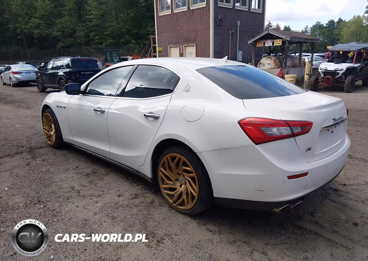 2014 Maserati Ghibli S Q4 VIN:ZAM57RTA8E1085628 - 3