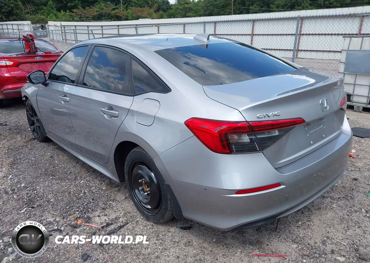 2022 Honda Civic Sport VIN:2HGFE2F58NH555504 - 3