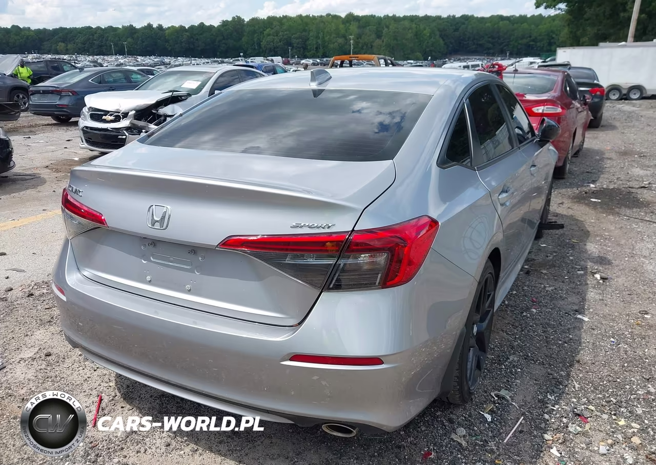 2022 Honda Civic Sport VIN:2HGFE2F58NH555504 - 4