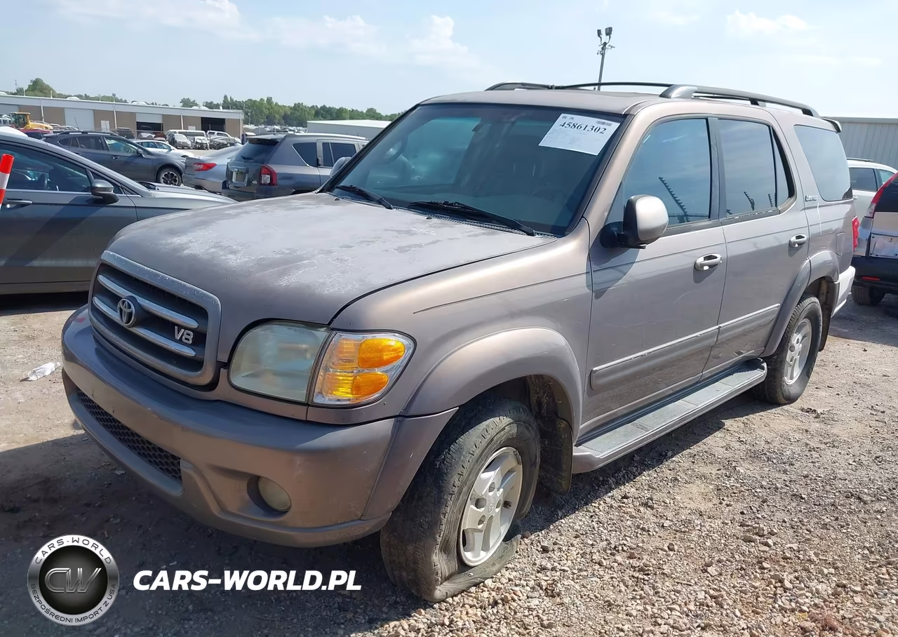 2002 Toyota Sequoia Limited V8 VIN:5TDZT38A32S097398 - 2