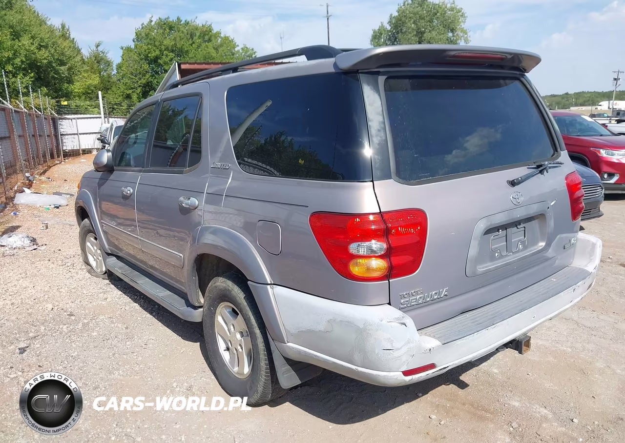 2002 Toyota Sequoia Limited V8 VIN:5TDZT38A32S097398 - 3