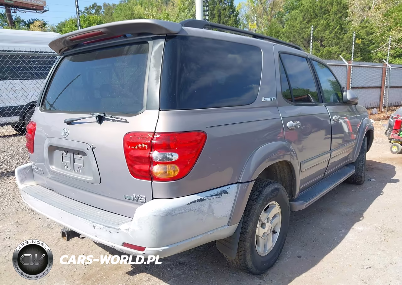 2002 Toyota Sequoia Limited V8 VIN:5TDZT38A32S097398 - 4