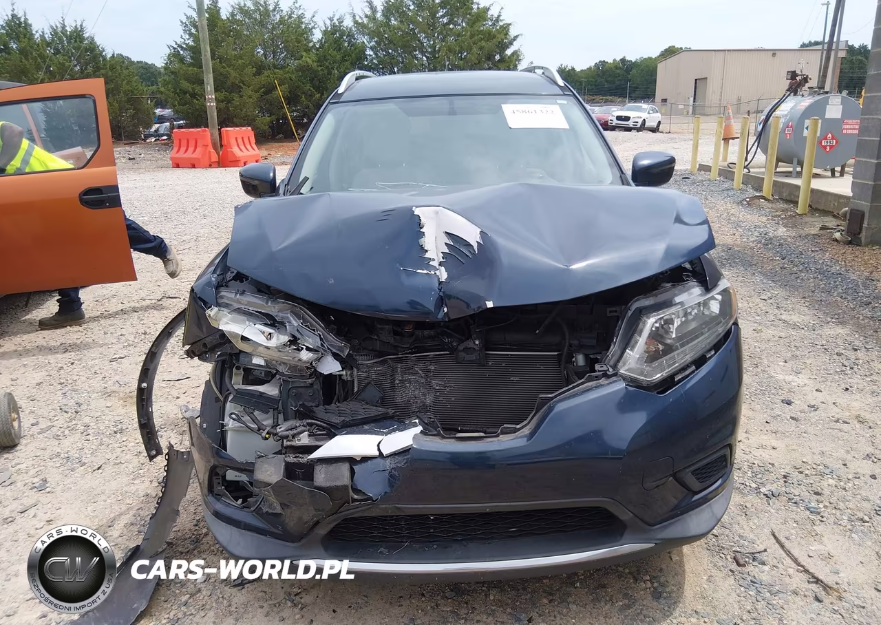 2016 Nissan Rogue Sv VIN:KNMAT2MTXGP620562 - 13