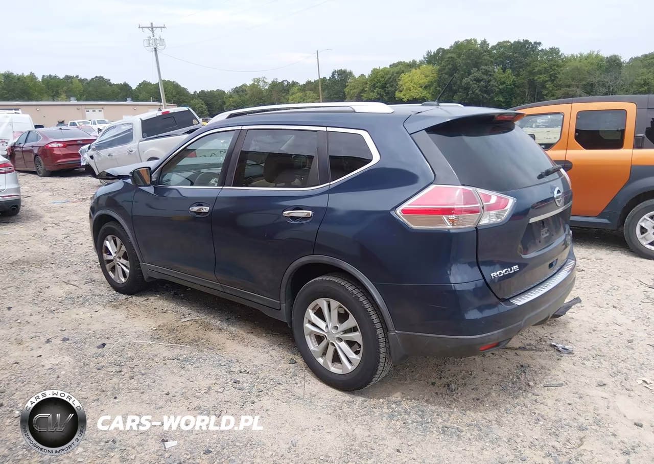 2016 Nissan Rogue Sv VIN:KNMAT2MTXGP620562 - 3