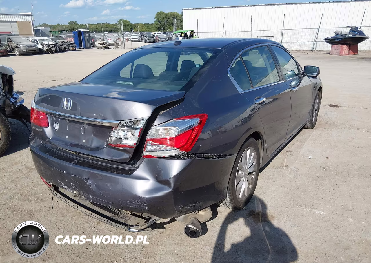 2014 Honda Accord Ex-L VIN:1HGCR2F82EA145846 - 4