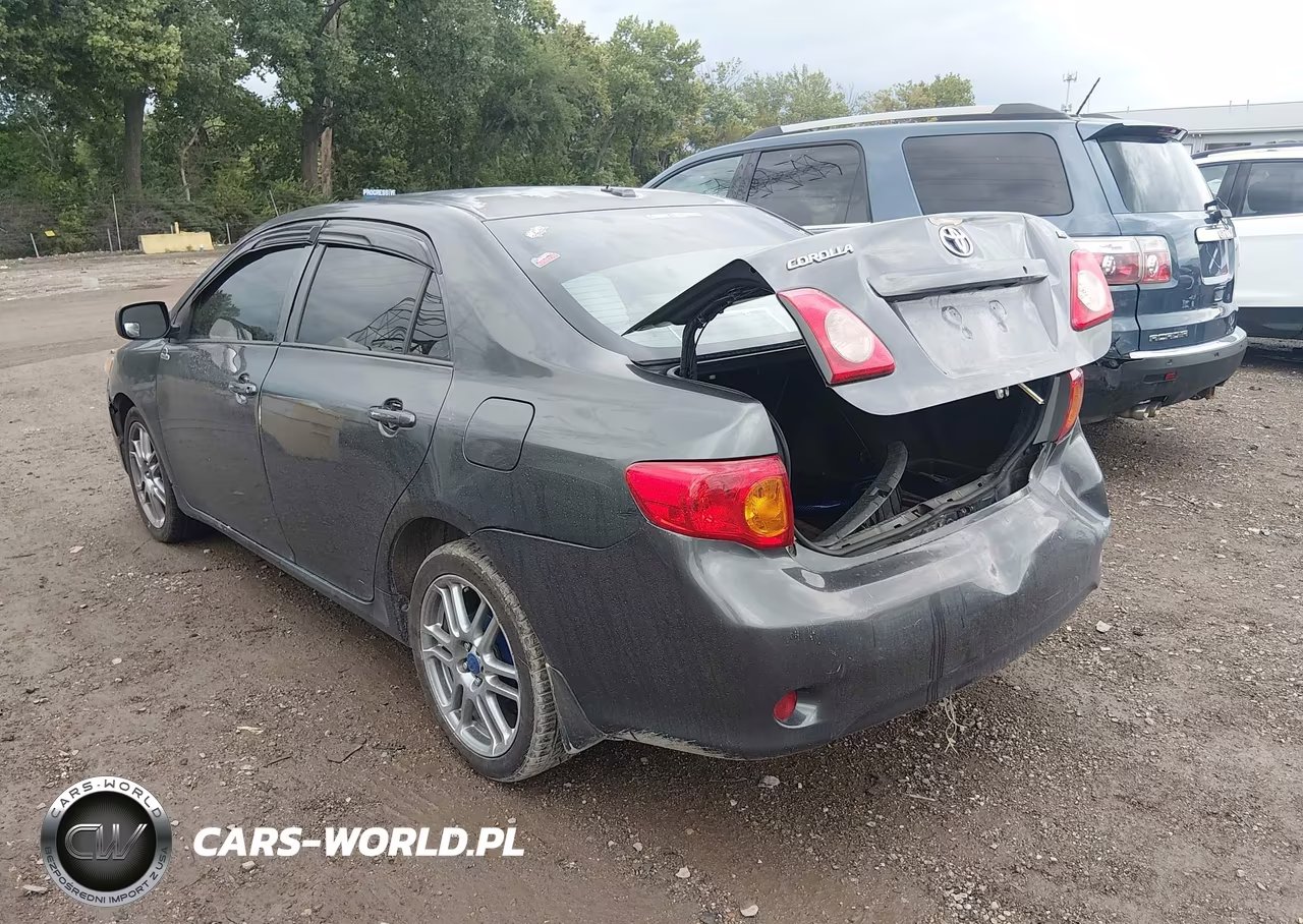 2009 Toyota Corolla Le VIN:2T1BU40E99C167203 - 3