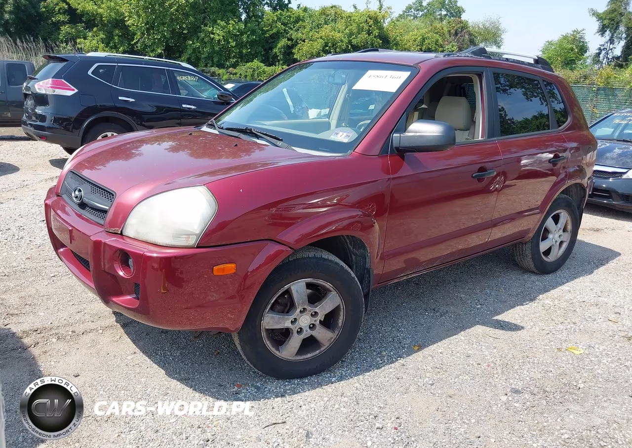 2007 Hyundai Tucson Gls VIN:KM8JM12B87U609266 - 2