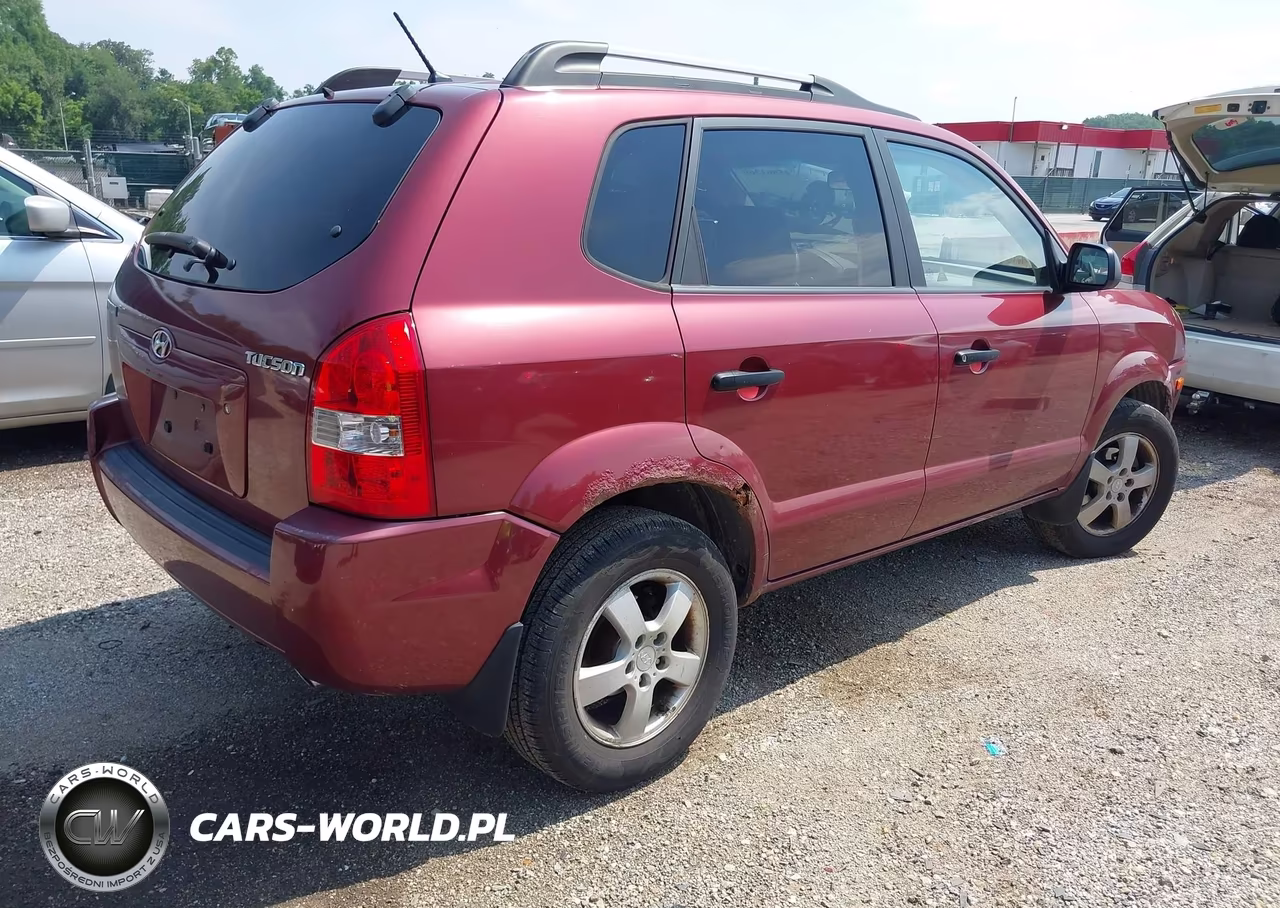 2007 Hyundai Tucson Gls VIN:KM8JM12B87U609266 - 4