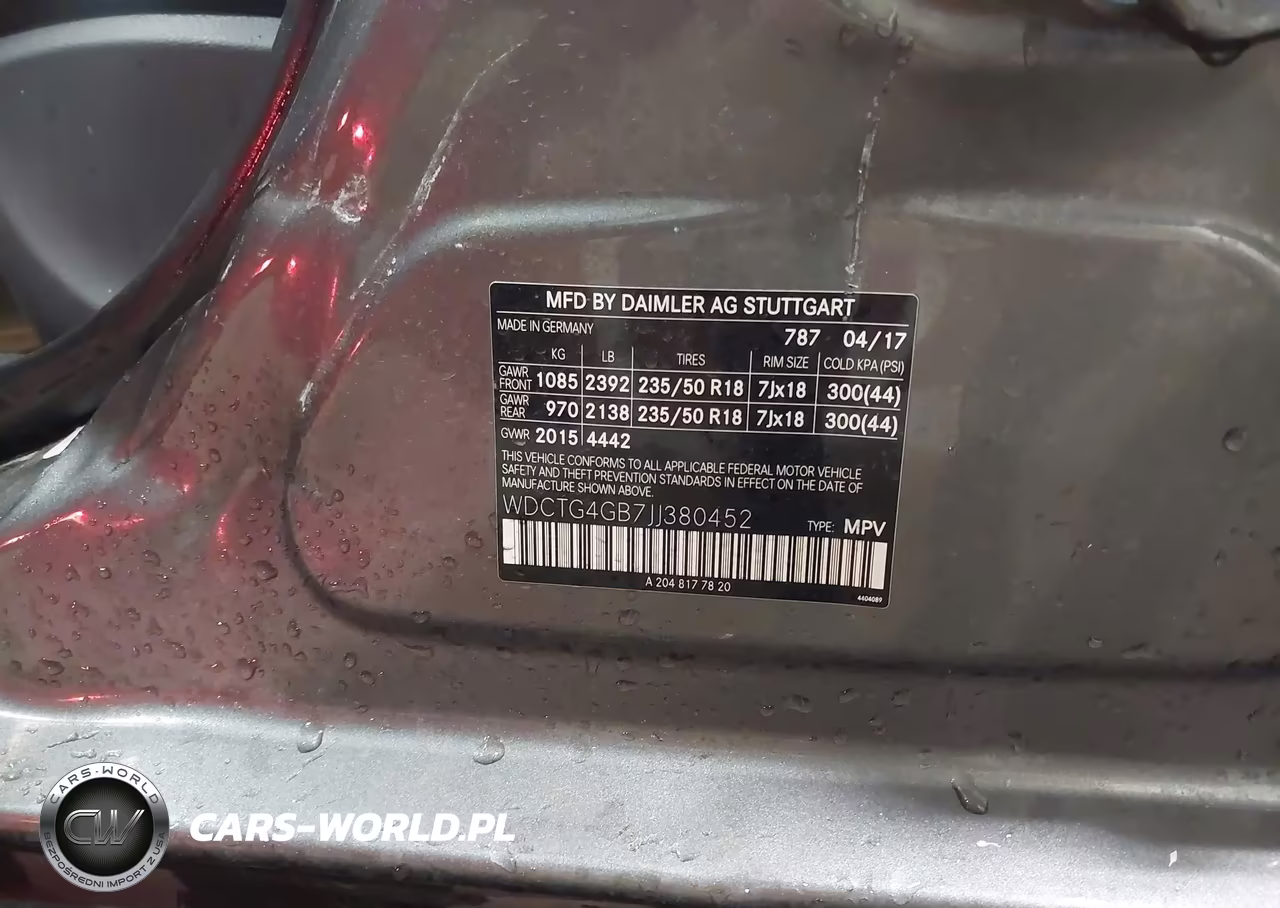 2018 Mercedes-Benz Gla 250 4Matic VIN:WDCTG4GB7JJ380452 - 9