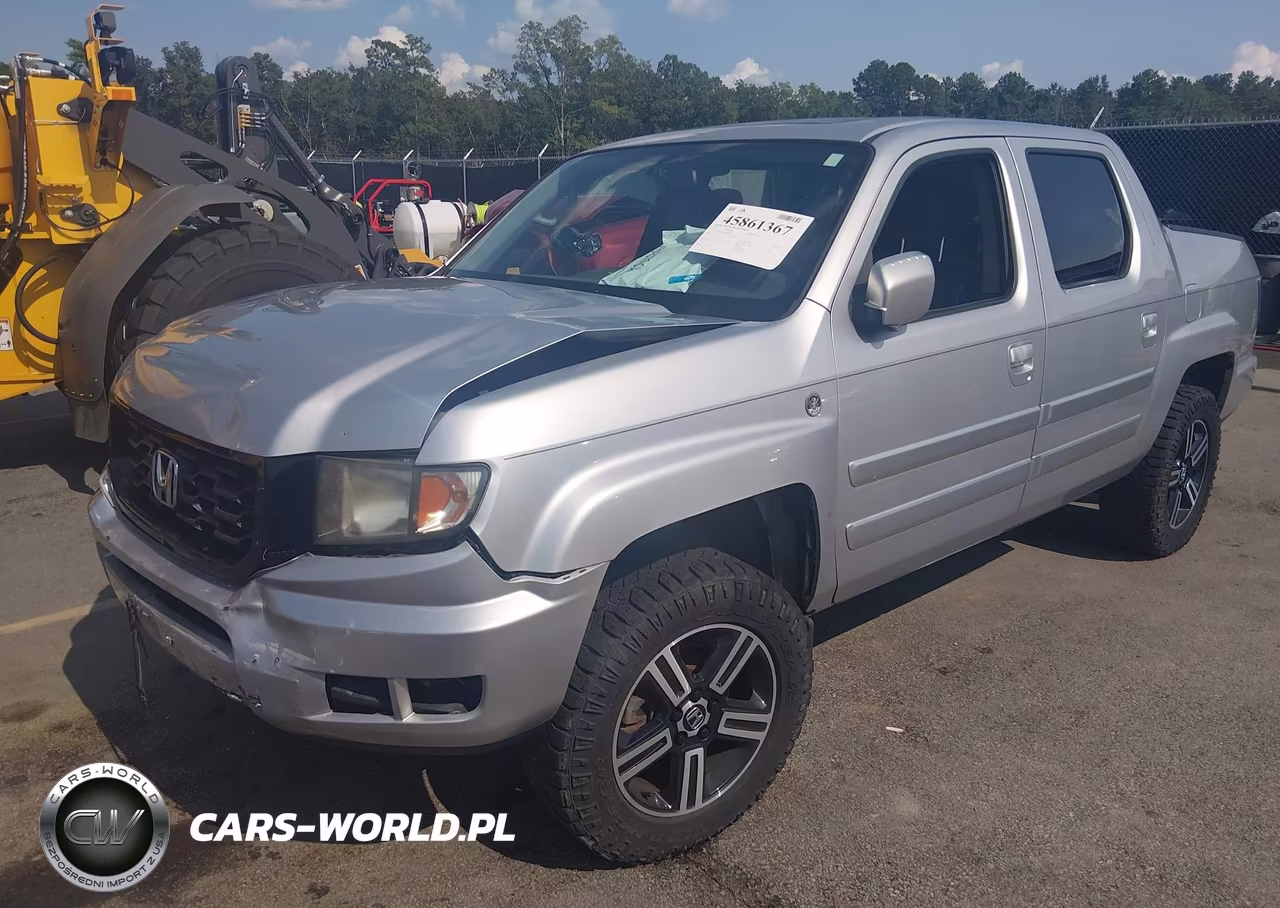 2014 Honda Ridgeline Se VIN:5FPYK1F66EB009476 - 2