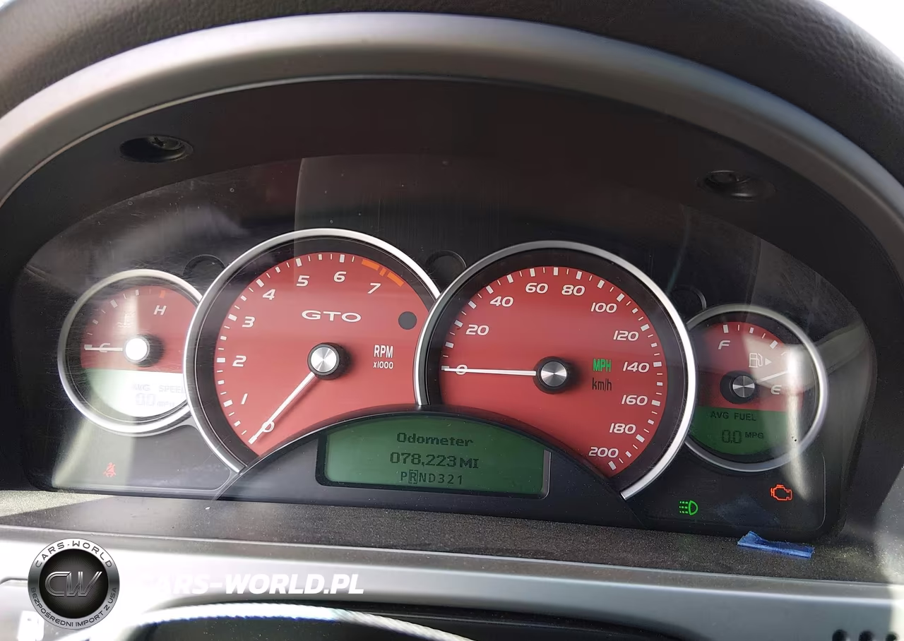 2006 Pontiac Gto VIN:6G2VX12U76L526423 - 7