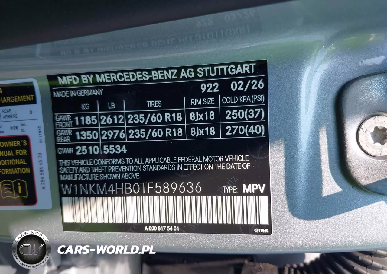 2026 Mercedes-Benz Glc 300 4Matic Suv VIN:W1NKM4HB0TF589636 - 9