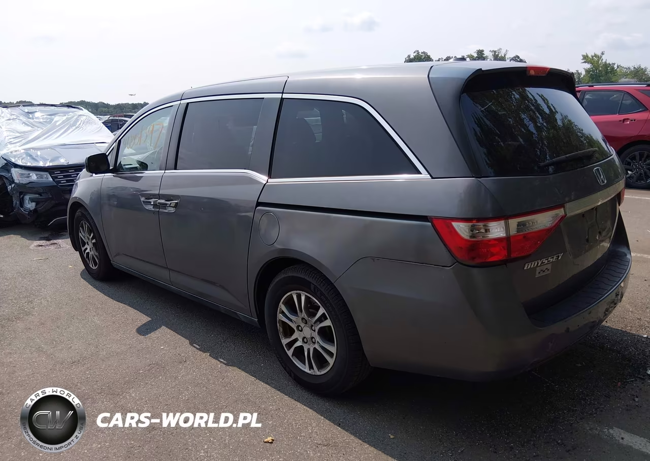 2012 Honda Odyssey Ex-L VIN:5FNRL5H62CB055222 - 3