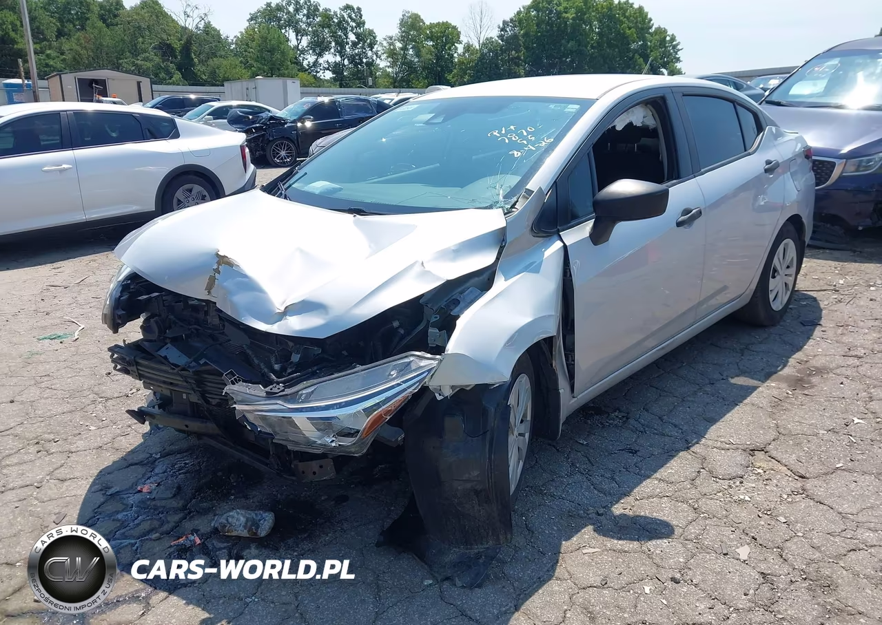 2021 Nissan Versa S Xtronic Cvt VIN:3N1CN8DV8ML907870 - 2