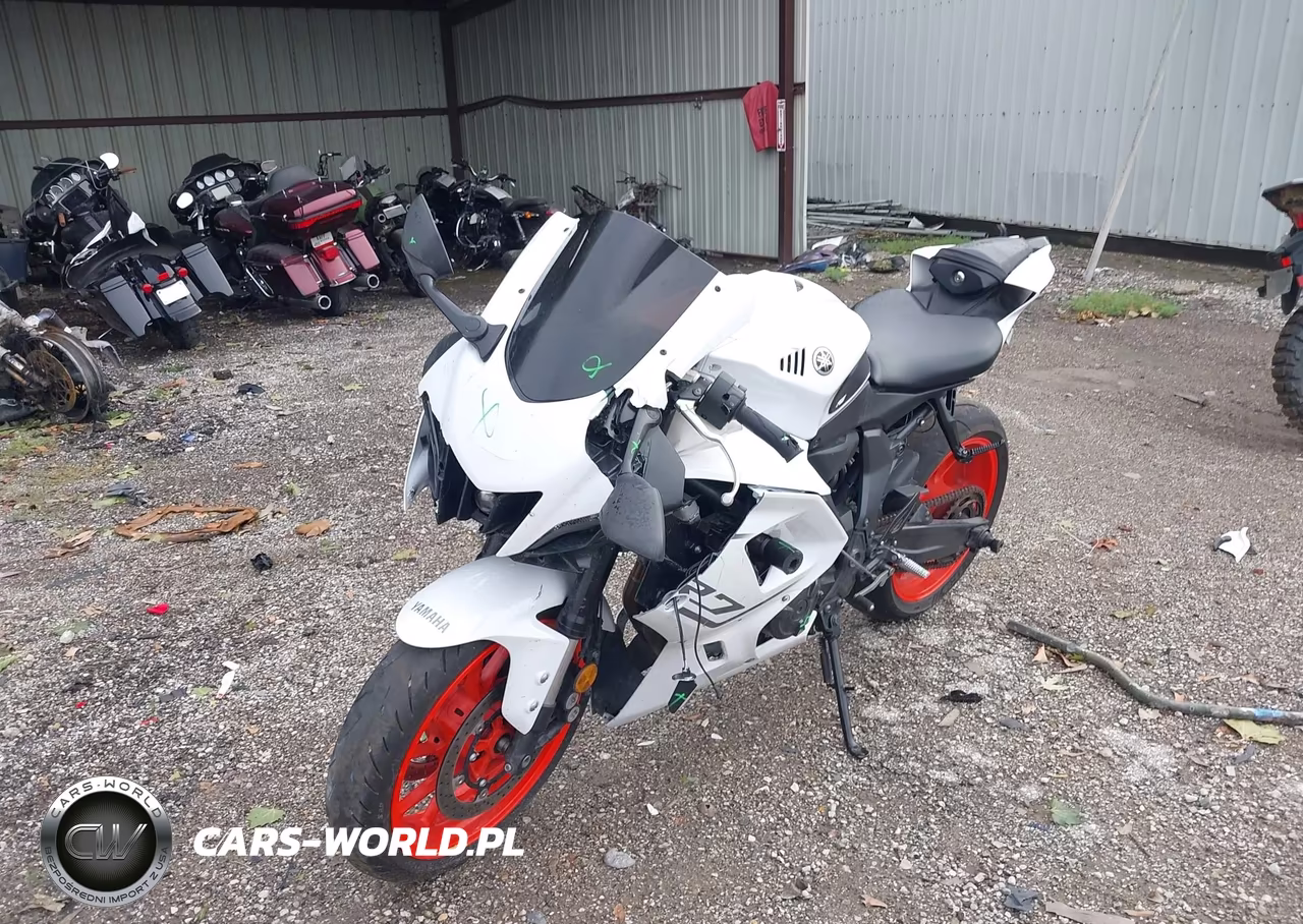 2023 Yamaha Yzfr7 VIN:JYARM38E7PA004933 - 2