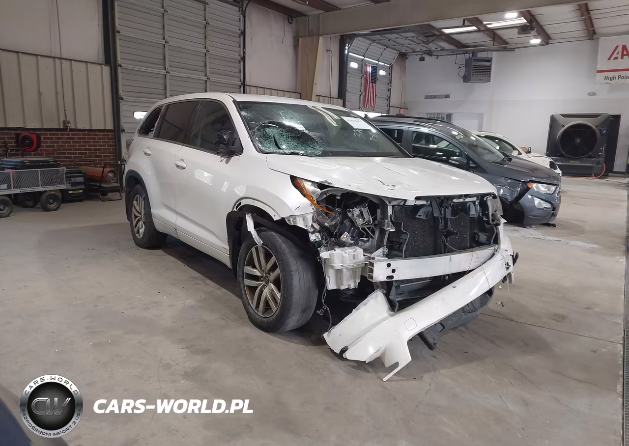 2016 Toyota Highlander Le V6 VIN:5TDBKRFH5GS326338 - 1