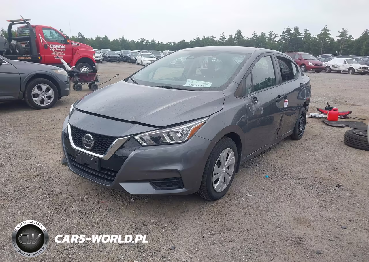 2022 Nissan Versa 1.6 S Xtronic Cvt VIN:3N1CN8DVXNL859502 - 2
