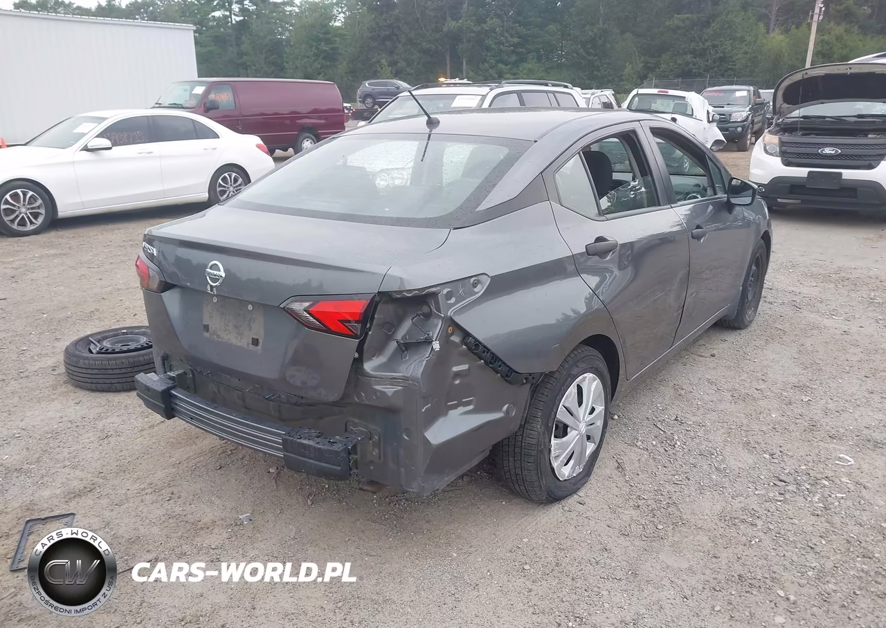 2022 Nissan Versa 1.6 S Xtronic Cvt VIN:3N1CN8DVXNL859502 - 4