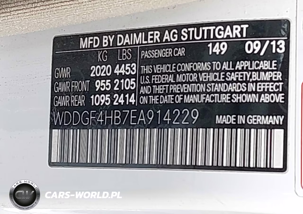 2014 Mercedes-Benz C 250 Sport VIN:WDDGF4HB7EA914229 - 9