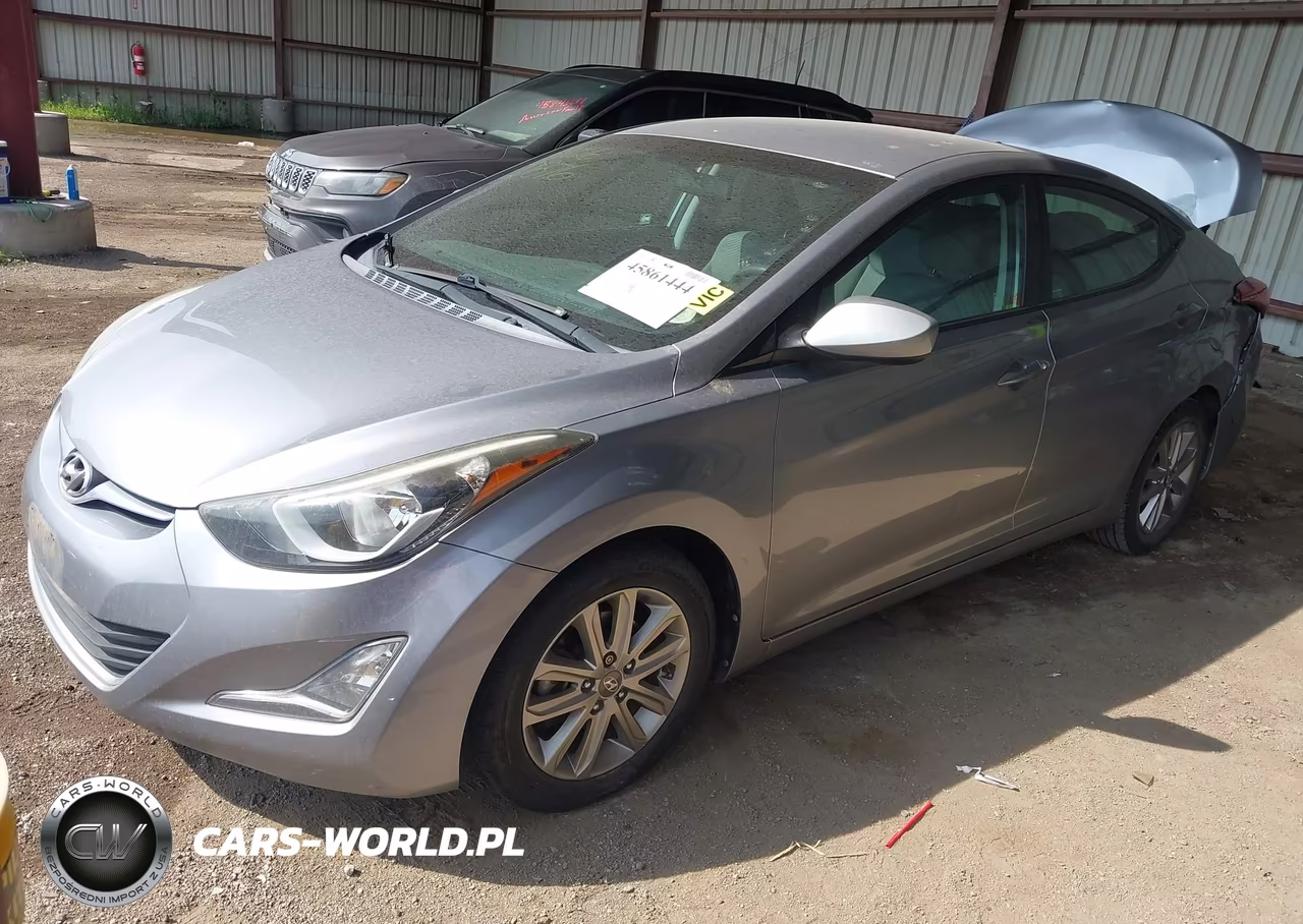 2016 Hyundai Elantra Se VIN:5NPDH4AE5GH708091 - 2