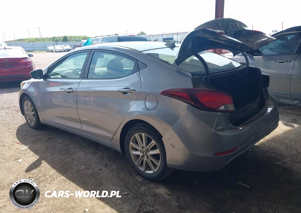 2016 Hyundai Elantra Se VIN:5NPDH4AE5GH708091 - 3