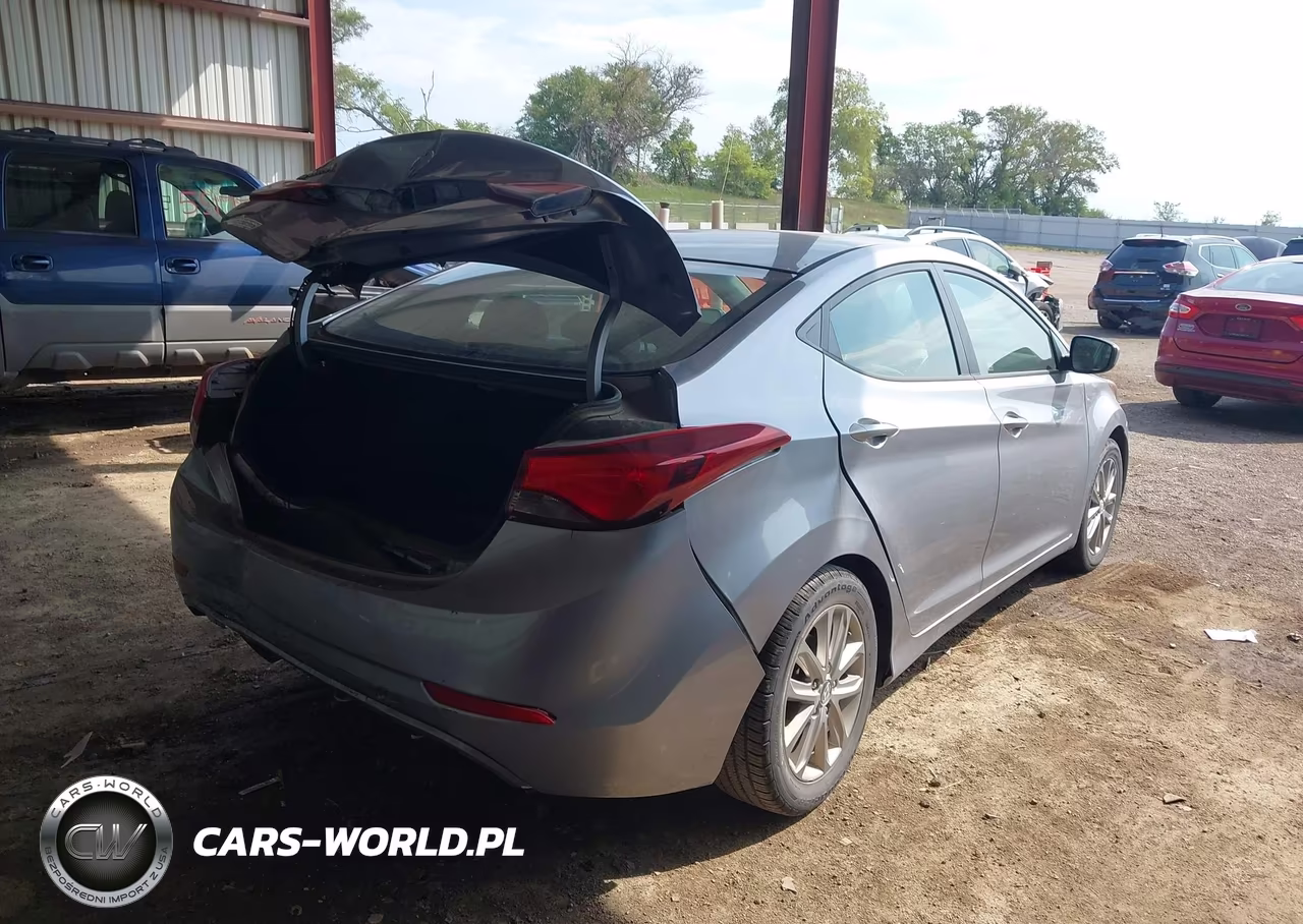 2016 Hyundai Elantra Se VIN:5NPDH4AE5GH708091 - 4