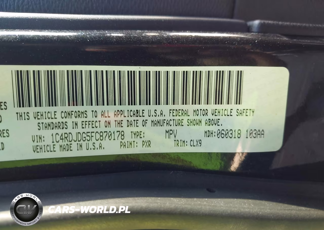 2015 Dodge Durango Limited VIN:1C4RDJDG5FC870178 - 9
