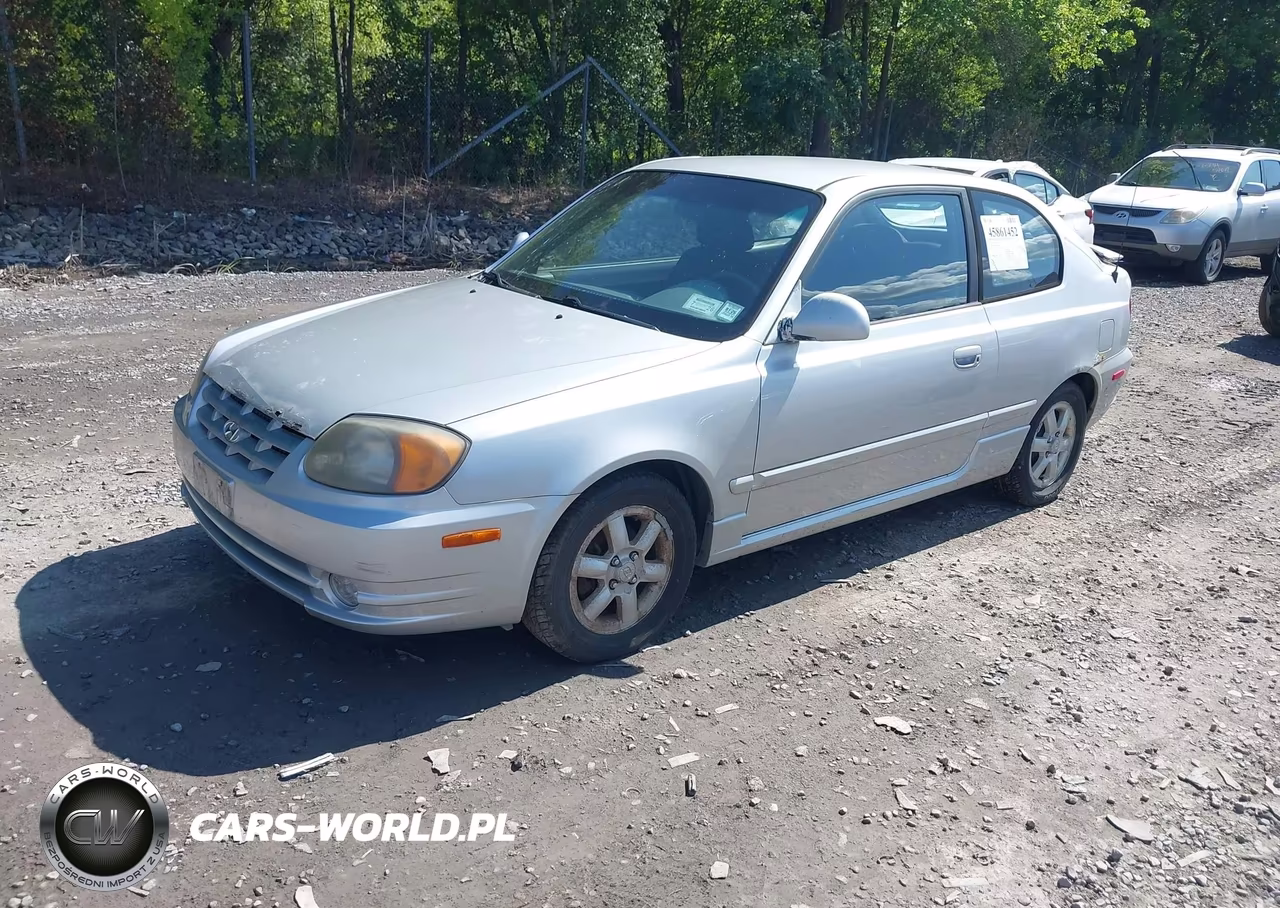2005 Hyundai Accent Gls-Gt VIN:KMHCG35C85U340103 - 2