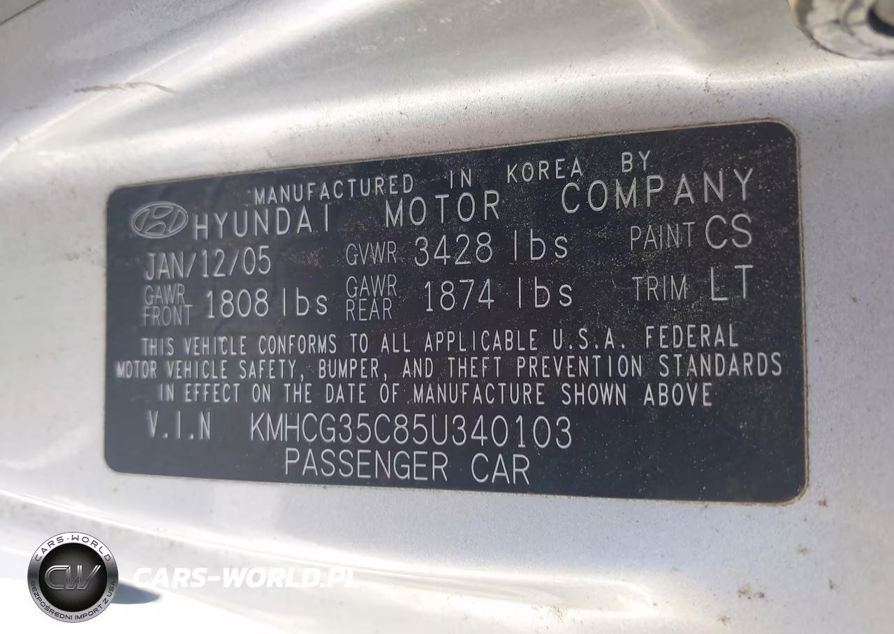 2005 Hyundai Accent Gls-Gt VIN:KMHCG35C85U340103 - 9