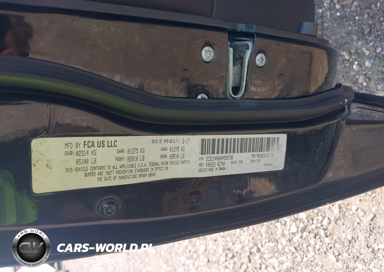 2017 Chrysler 300 Limited VIN:2C3CCAAG6HH593736 - 9