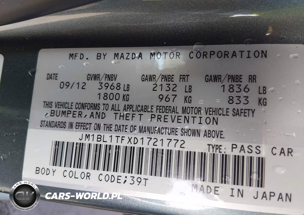 2013 Mazda Mazda3 I Sv VIN:JM1BL1TFXD1721772 - 9