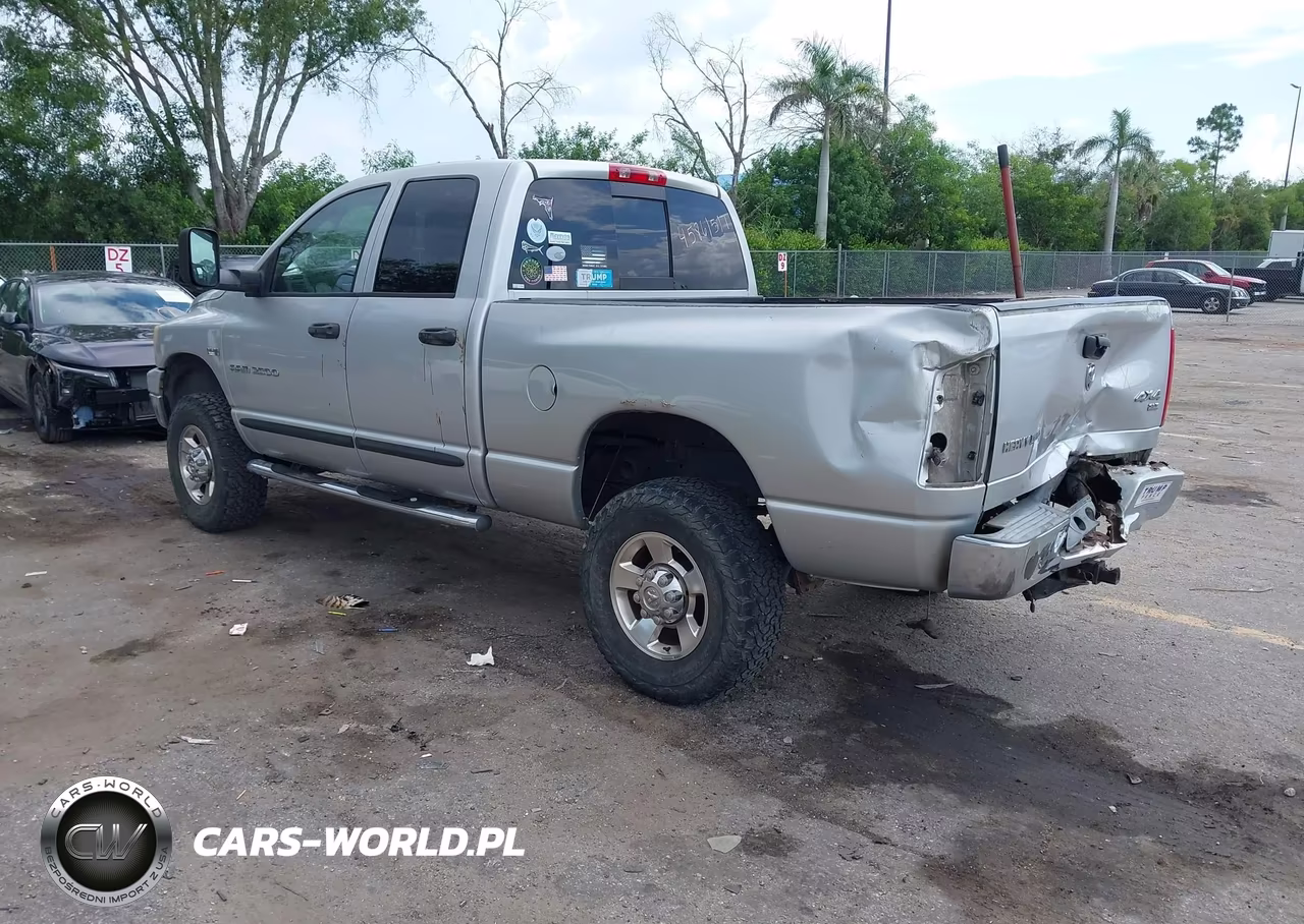 2006 Dodge Ram 2500 Slt-Trx4 Off Road-Sport-Power Wagon VIN:3D7KS28D46G139077 - 3