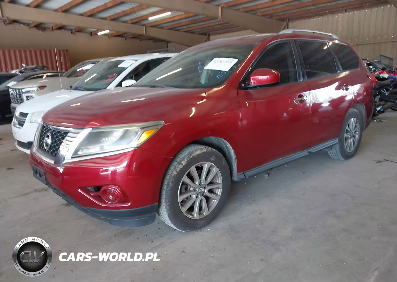2014 Nissan Pathfinder Sv VIN:5N1AR2MM0EC623705 - 2