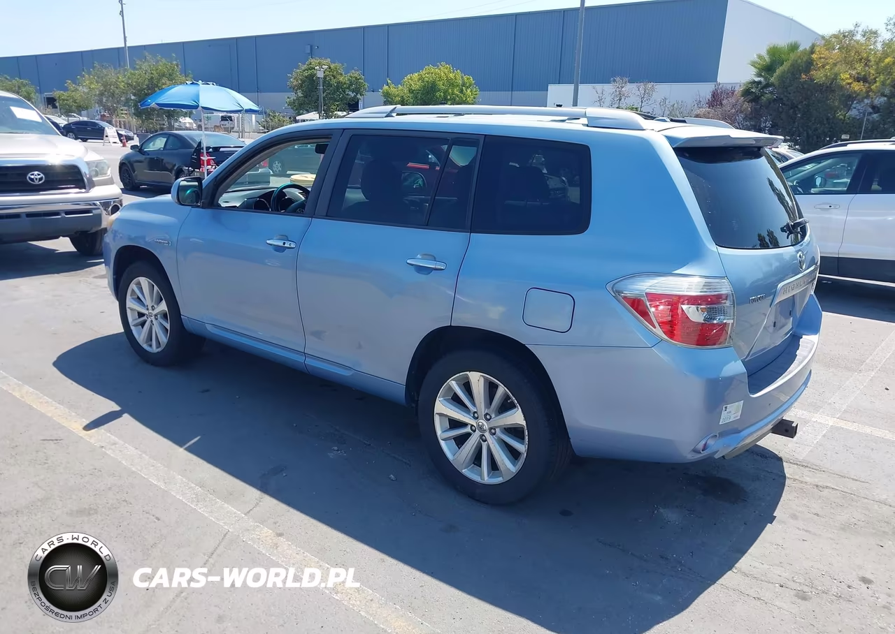 2009 Toyota Highlander Hybrid Limited VIN:JTEEW44A792027482 - 3