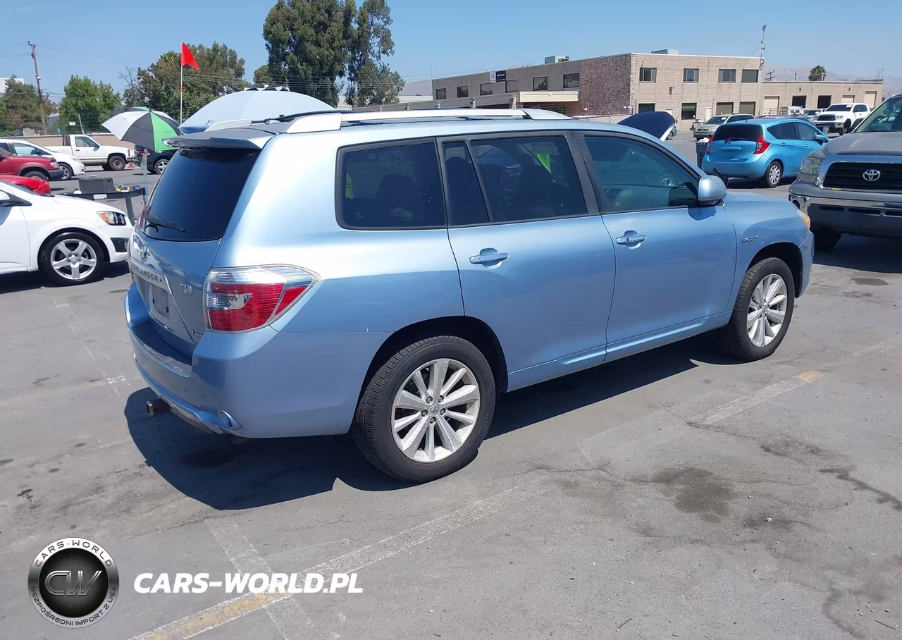 2009 Toyota Highlander Hybrid Limited VIN:JTEEW44A792027482 - 4