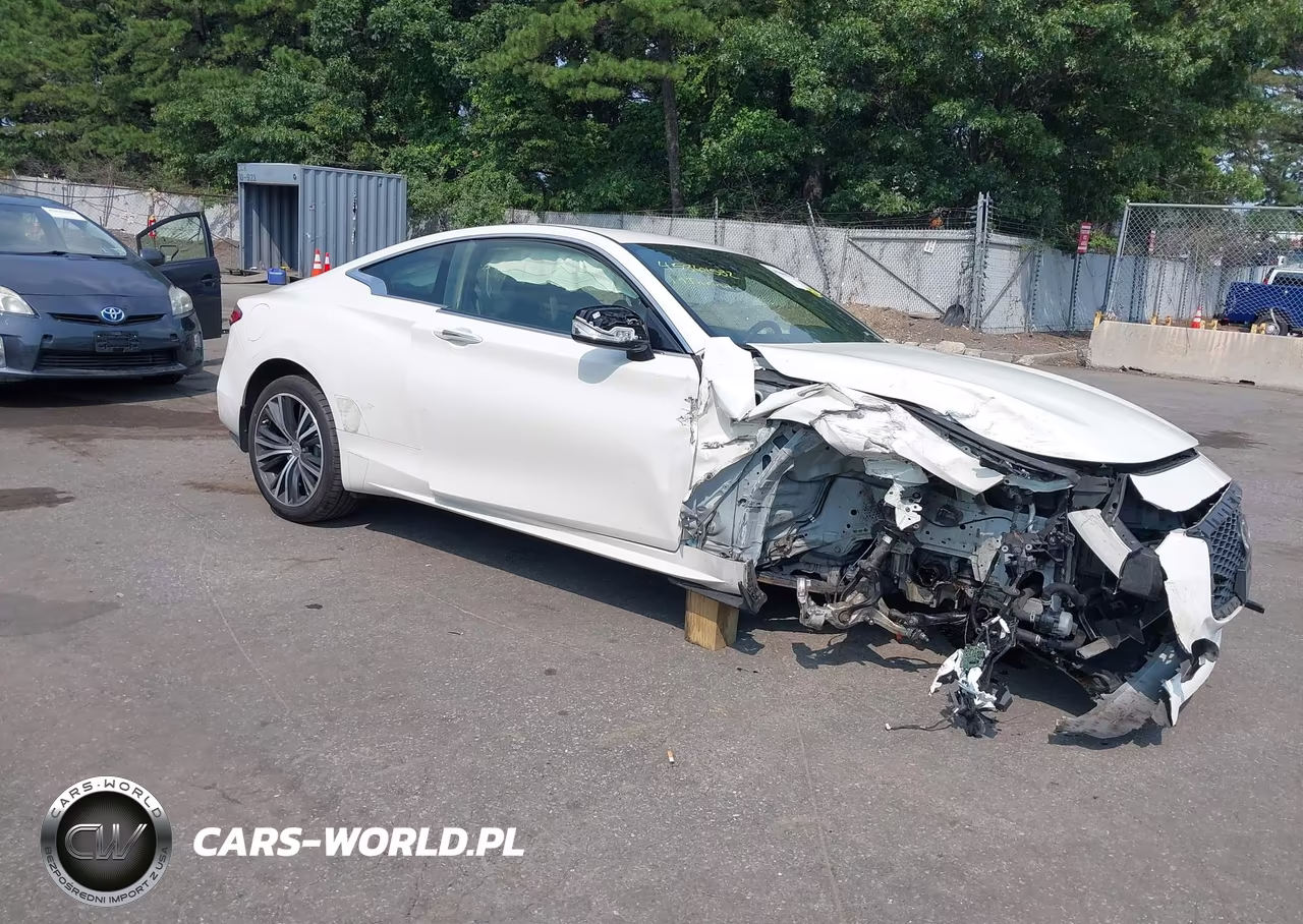 2019 Infiniti Q60 3.0T Luxe VIN:JN1EV7EL3KM291336 - 1