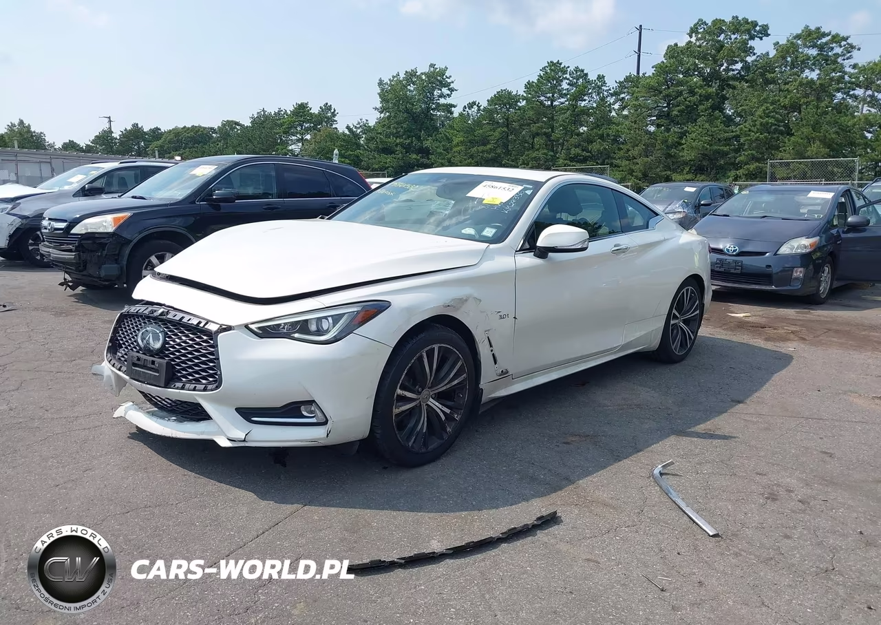 2019 Infiniti Q60 3.0T Luxe VIN:JN1EV7EL3KM291336 - 2