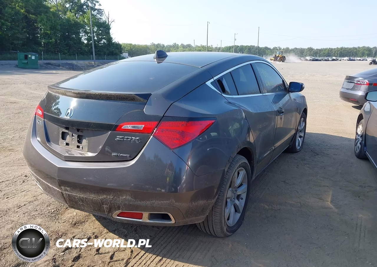 2010 Acura Zdx VIN:2HNYB1H40AH503612 - 4