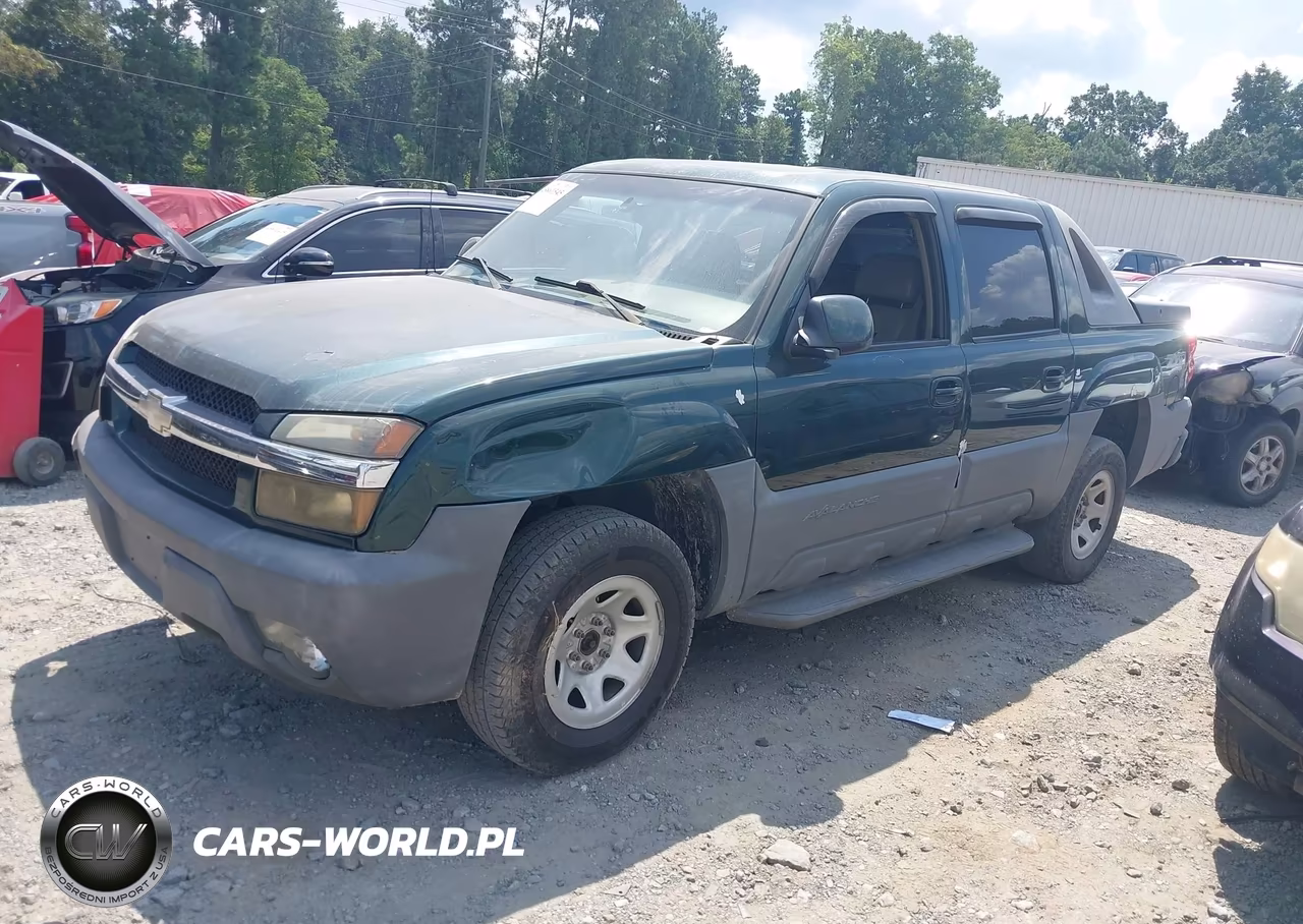 2002 Chevrolet Avalanche 1500 VIN:3GNEK13T02G210468 - 2