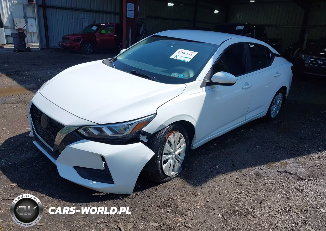 2022 Nissan Sentra S Xtronic Cvt VIN:3N1AB8BV4NY237905 - 2