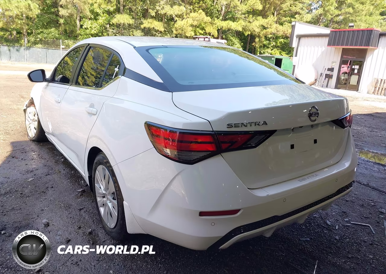 2022 Nissan Sentra S Xtronic Cvt VIN:3N1AB8BV4NY237905 - 3