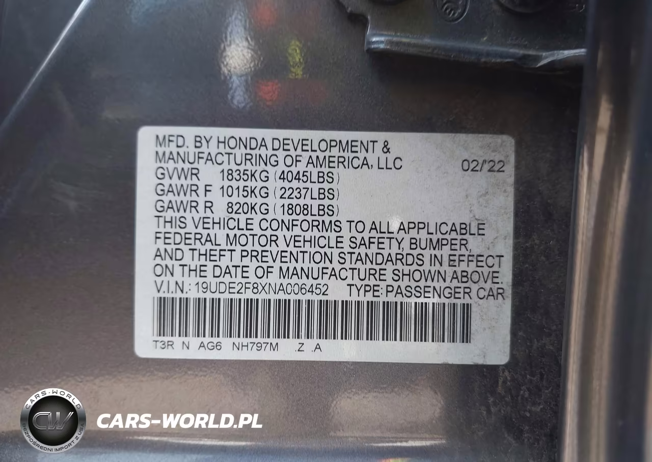 2022 Acura Ilx Premium A-Spec Packages-Technology A-Spec Packages VIN:19UDE2F8XNA006452 - 9