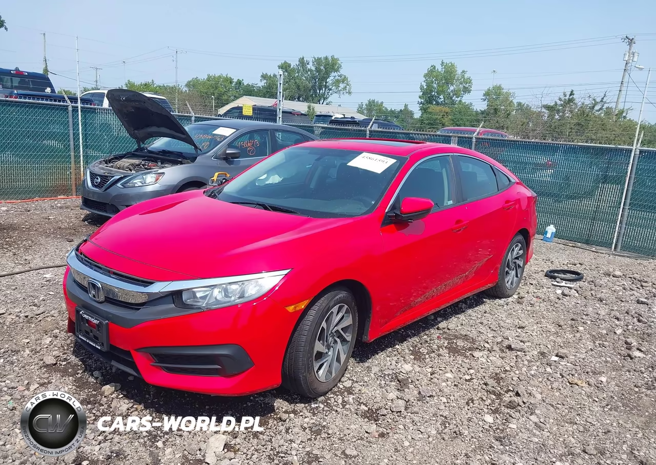 2018 Honda Civic Ex VIN:2HGFC2F79JH594233 - 2