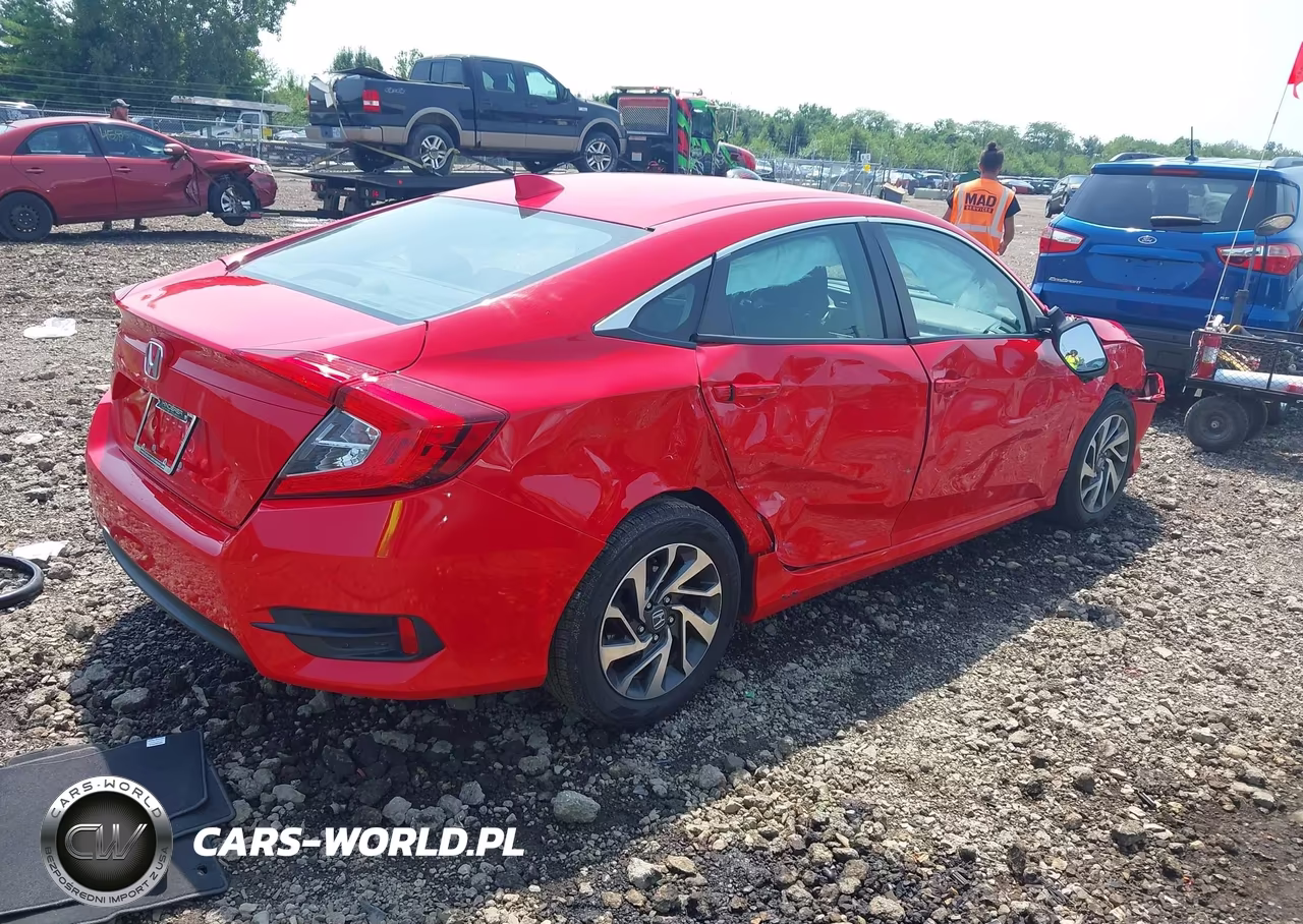 2018 Honda Civic Ex VIN:2HGFC2F79JH594233 - 4